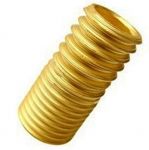 Brass Wood Nipple for Bulb holders, 10mm Thread, Ideal Wood Turning (505)